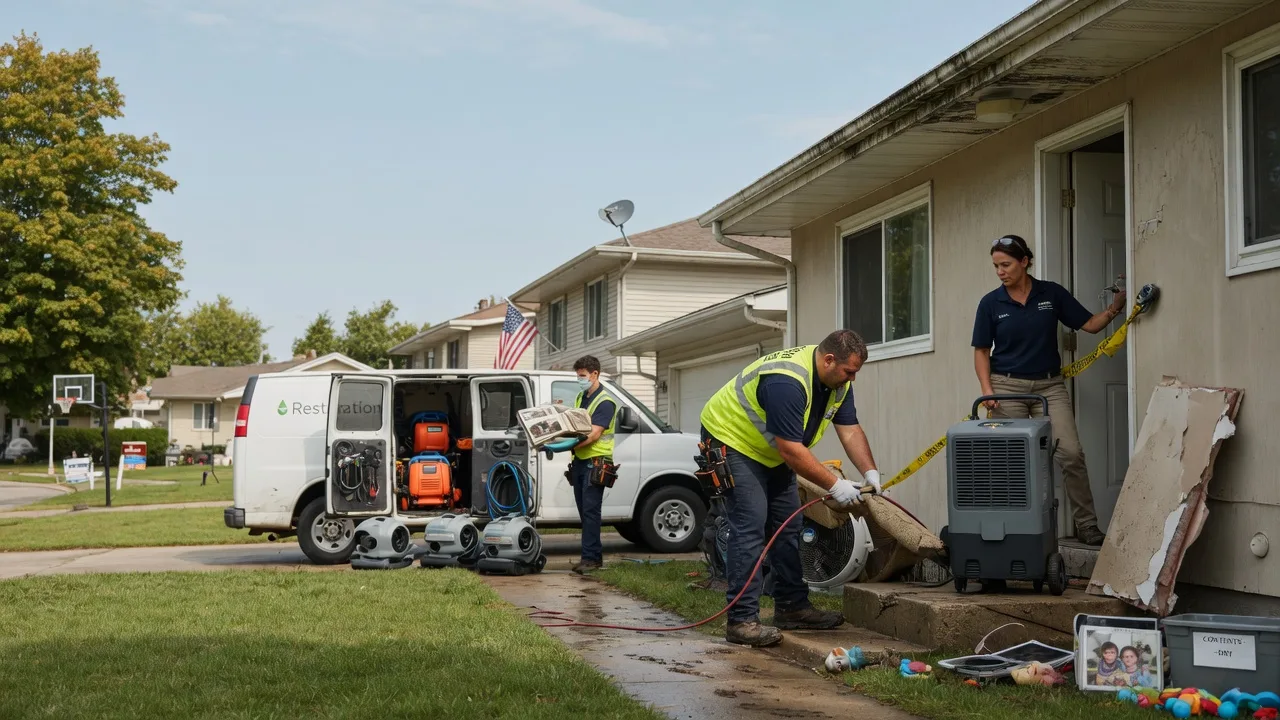Water Damage Restoration in Winigan, MO near me